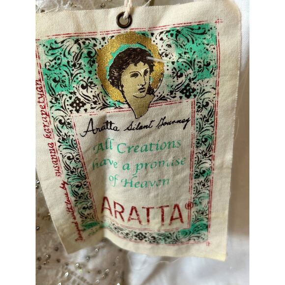 Aratta Long Beautifully Beaded Blouse - Size Large - Picture 4 of 4